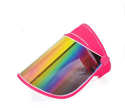 Prism Visor™ Festival Shield – UV Armor for Beach Goddesses