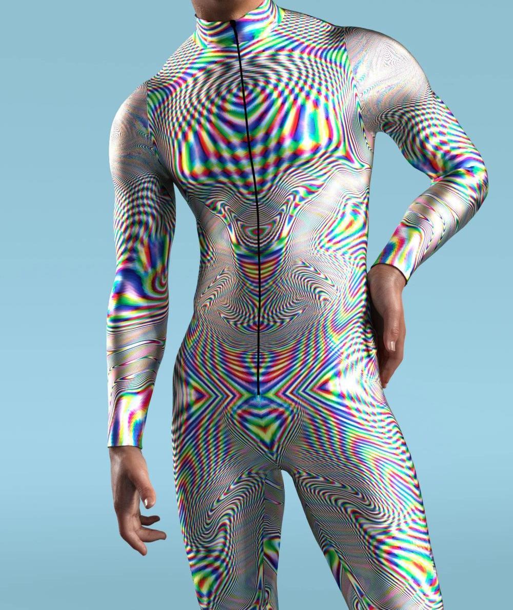 3D Digital Printed Cosplay One-piece Costume