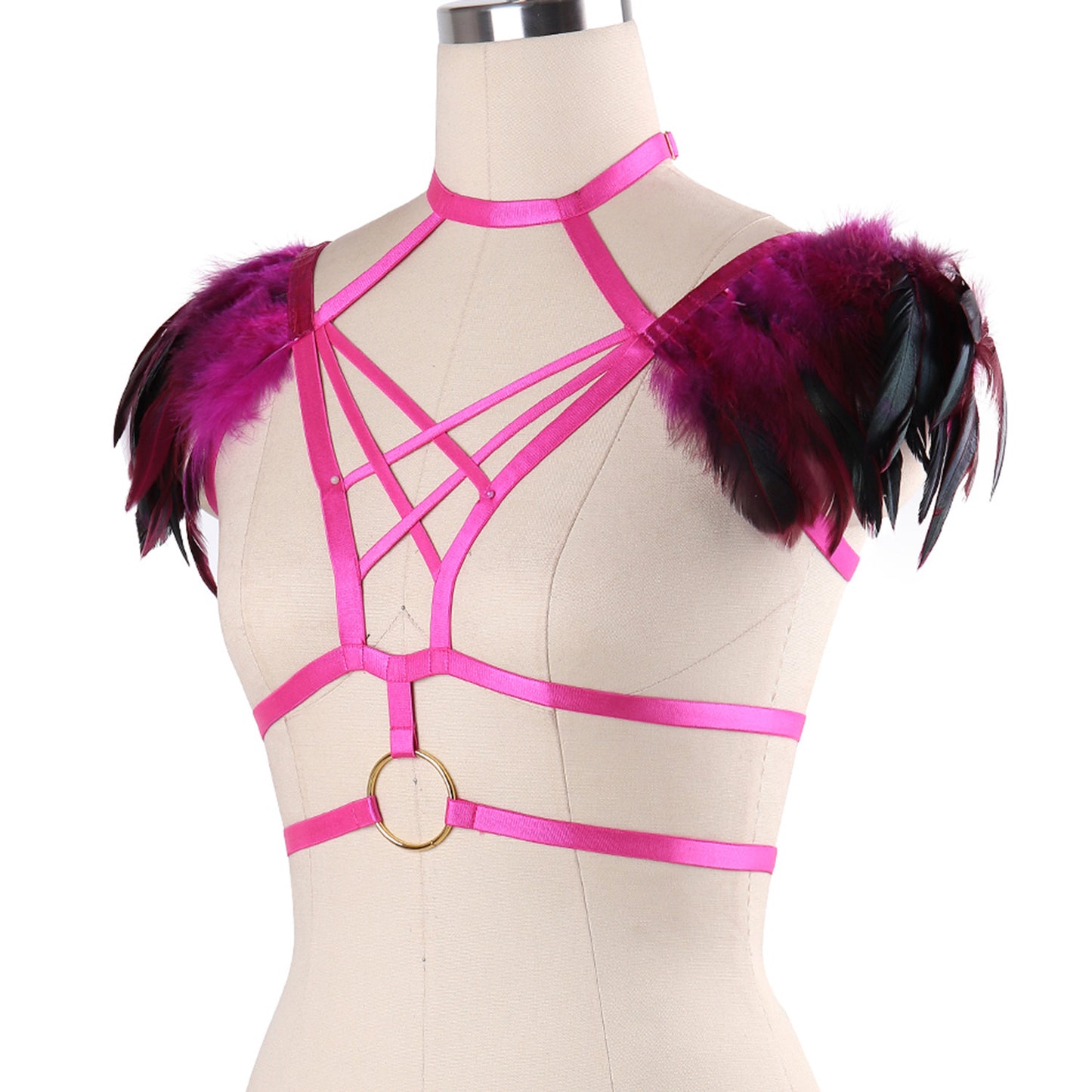 Hollow Out Halter Harness Underwear