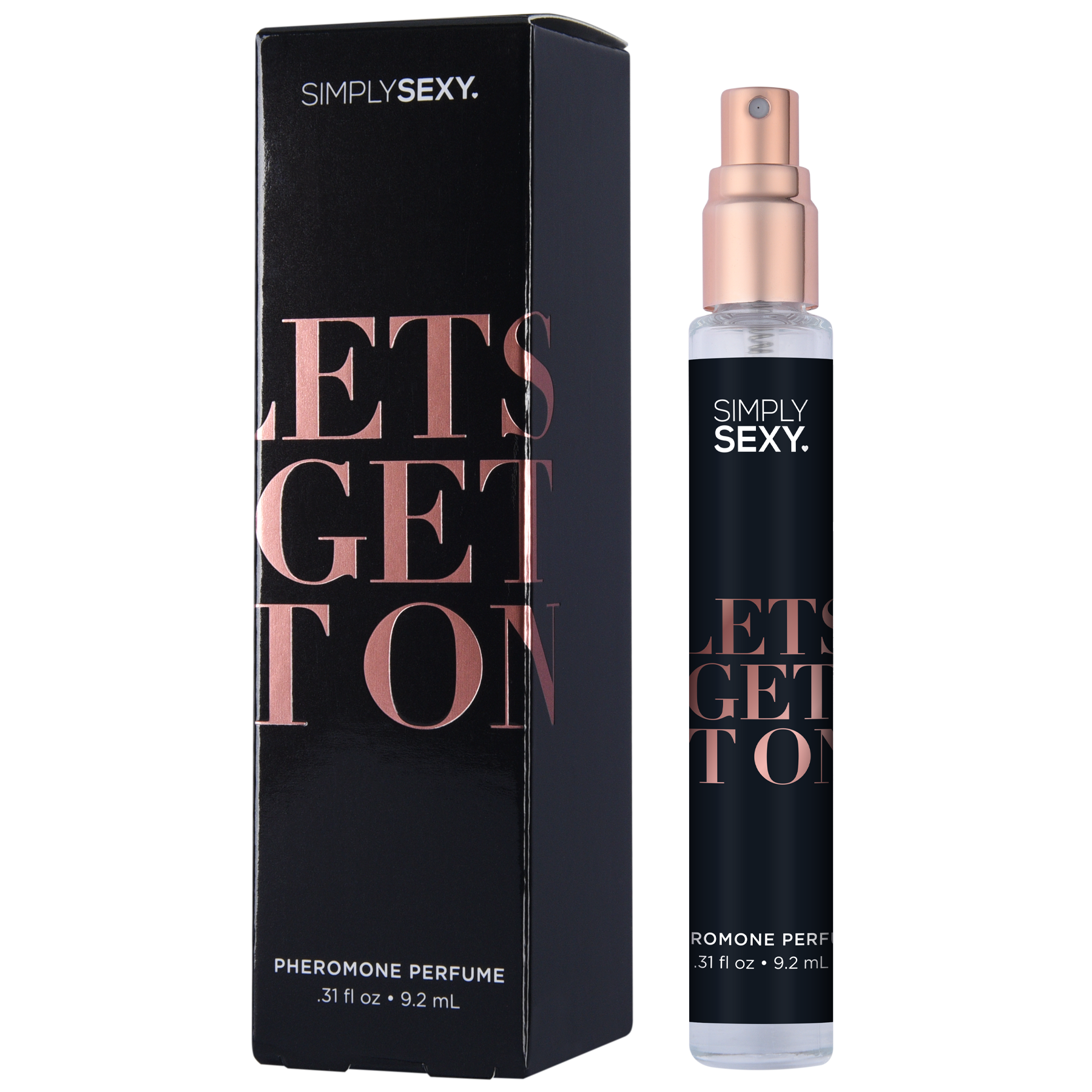 SIMPLY SEXY PHEROMONE PERFUME SPRAY - LET'S GET IT ON - 0.31 floz | 9.2mL