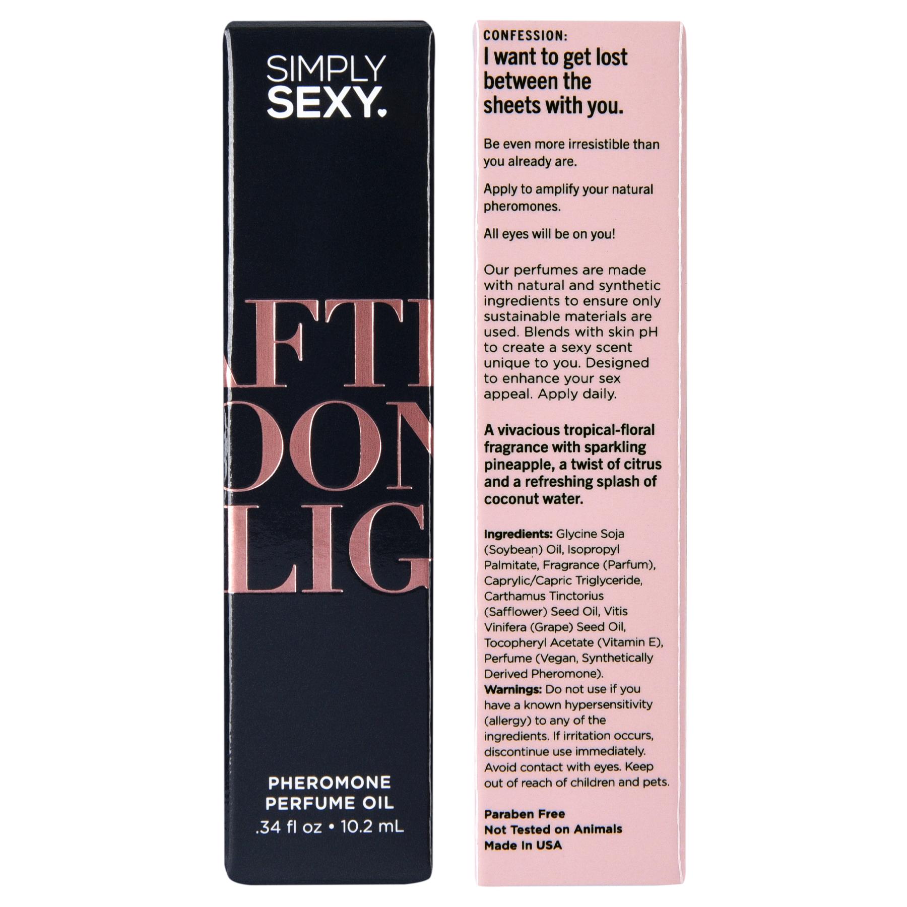 SIMPLY SEXY PHEROMONE PERFUME OIL ROLL-ON - AFTERNOON DELIGHT - 0.34 floz | 10.2mL