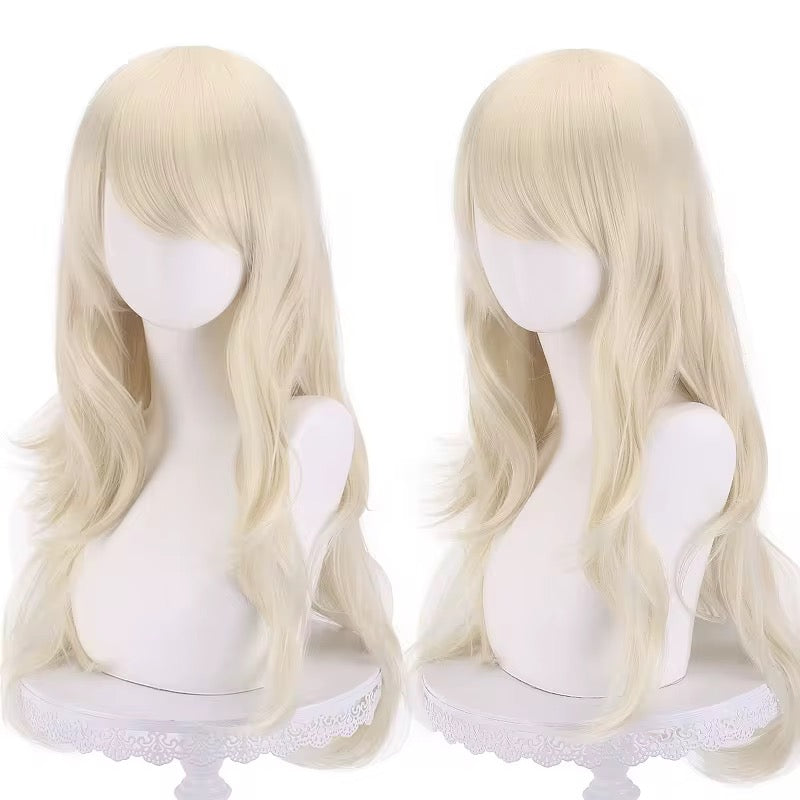 Wigs 65cm long natural wave colorful variety synthetic cosplay wig