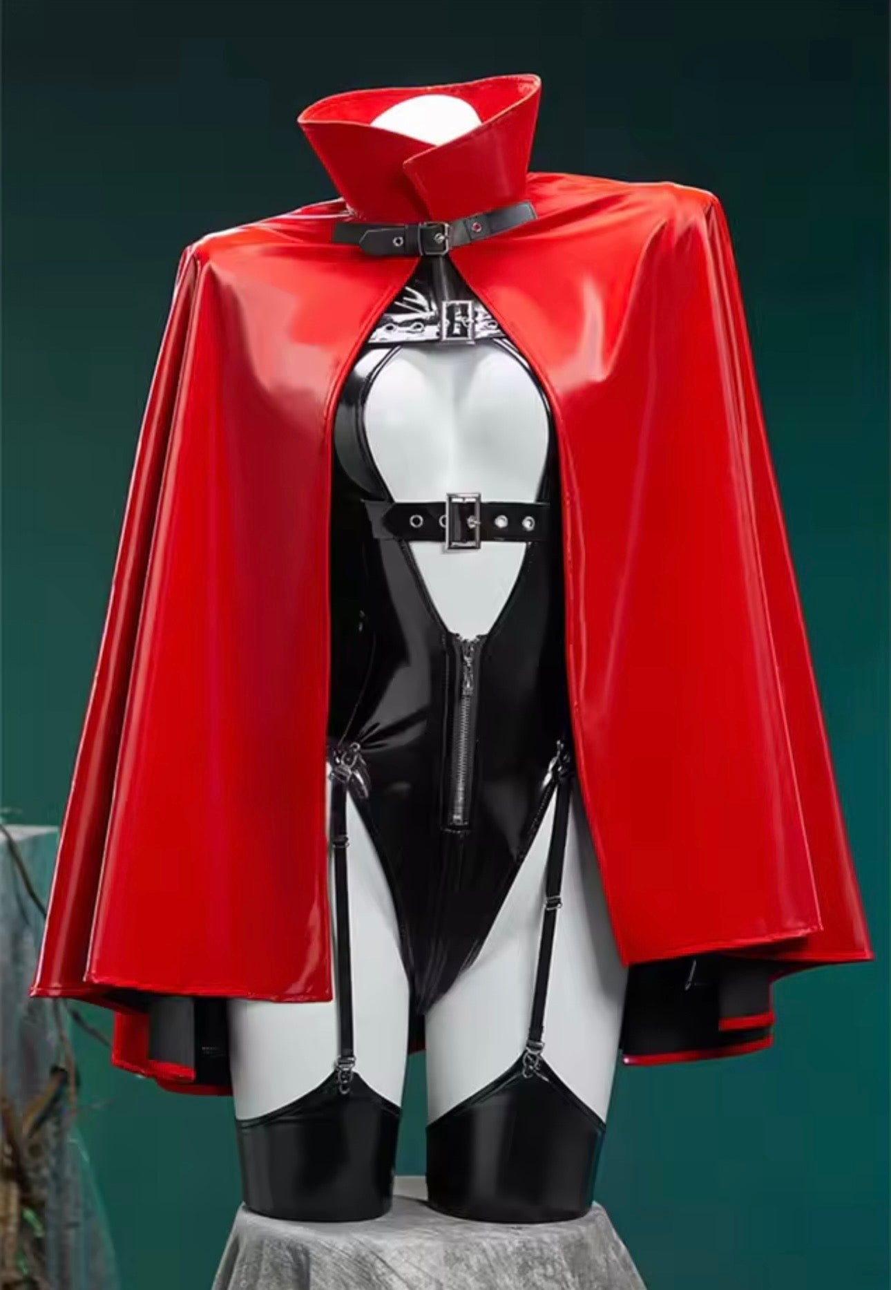 Sexy Hollow Knight Silksong Cosplay PU Bikini Lingerie Cape Mask Doujin Fanart Original Anime full set