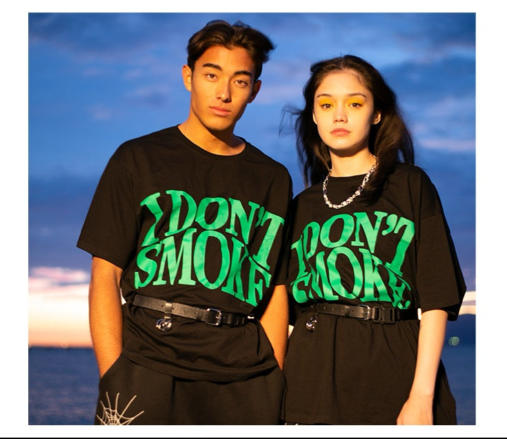 DONSMOKE Logo Tee – “I Don’t Smoke” Statement Edition