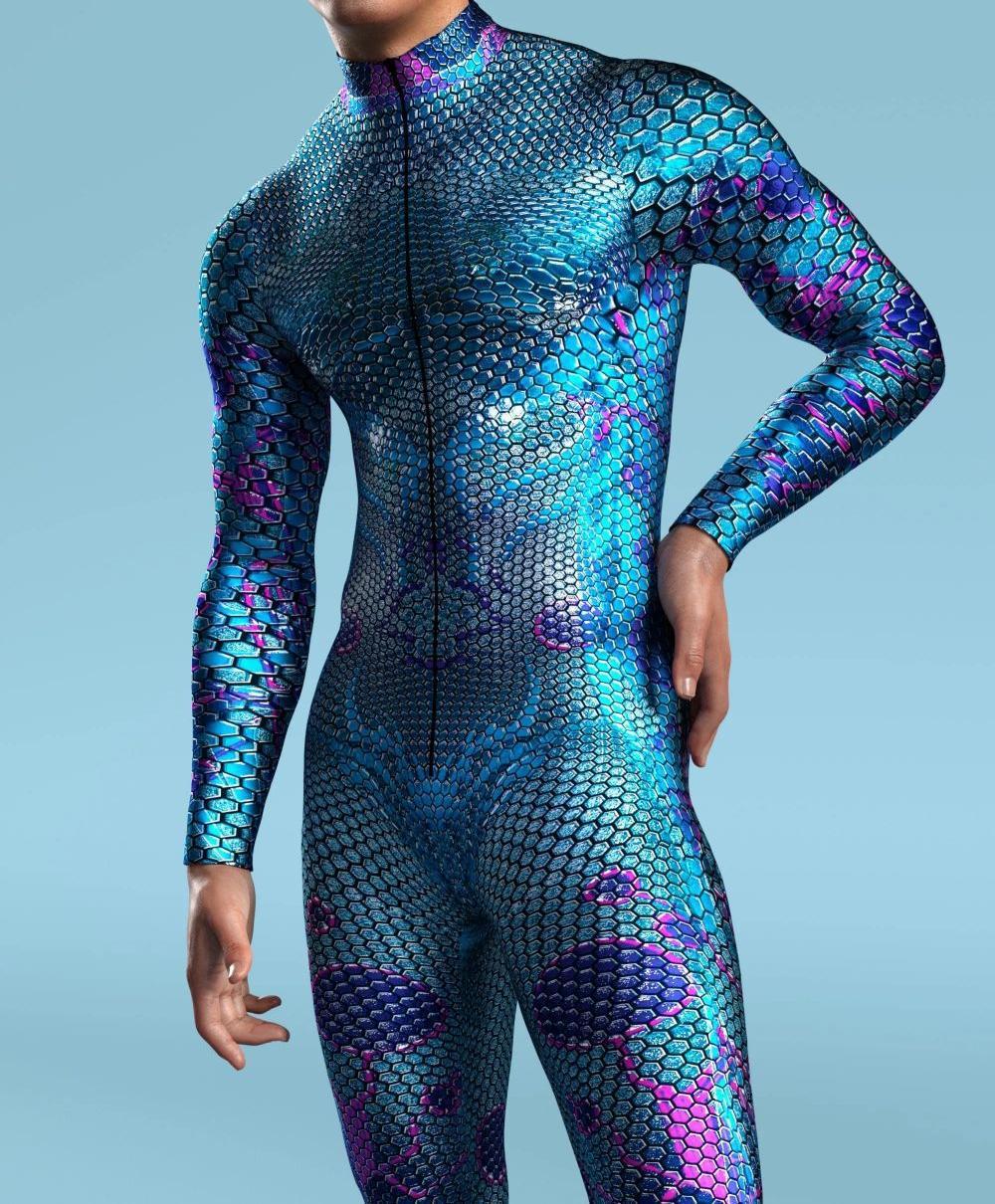 3D Digital Printed Cosplay One-piece Costume