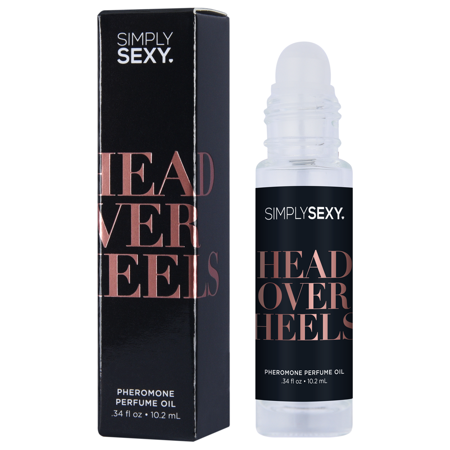 SIMPLY SEXY PHEROMONE PERFUME OIL ROLL-ON - HEAD OVER HEELS - 0.34 floz | 10.2mL