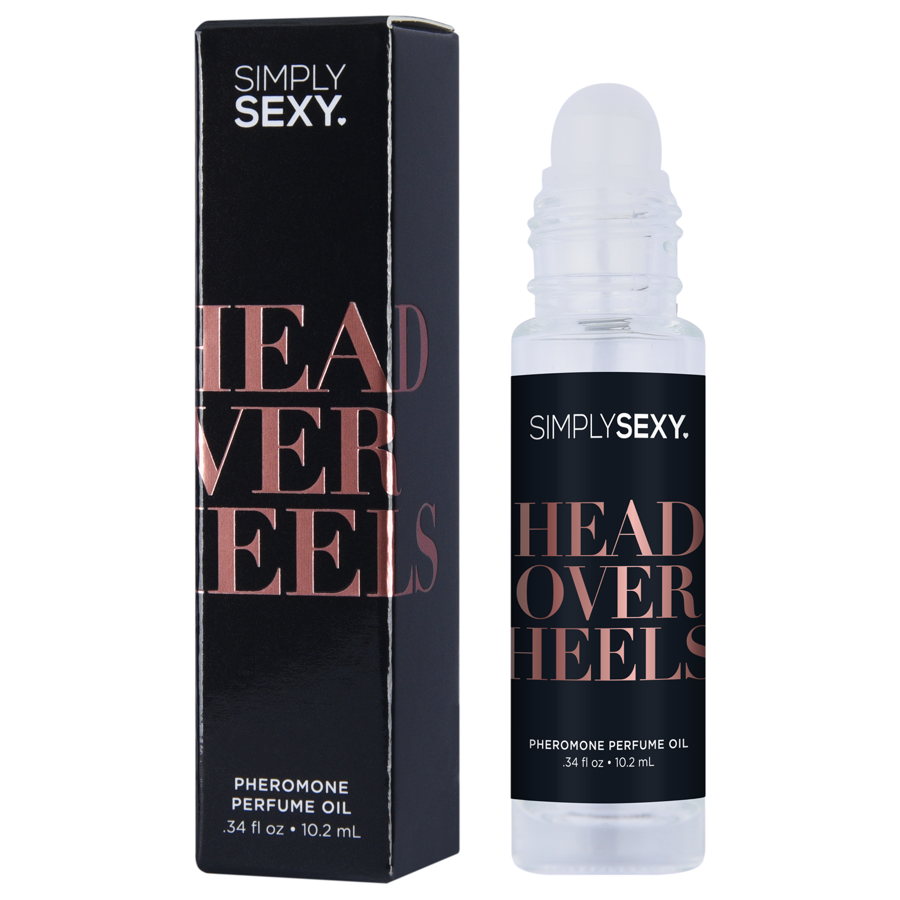 SIMPLY SEXY PHEROMONE PERFUME OIL ROLL-ON - HEAD OVER HEELS - 0.34 floz | 10.2mL