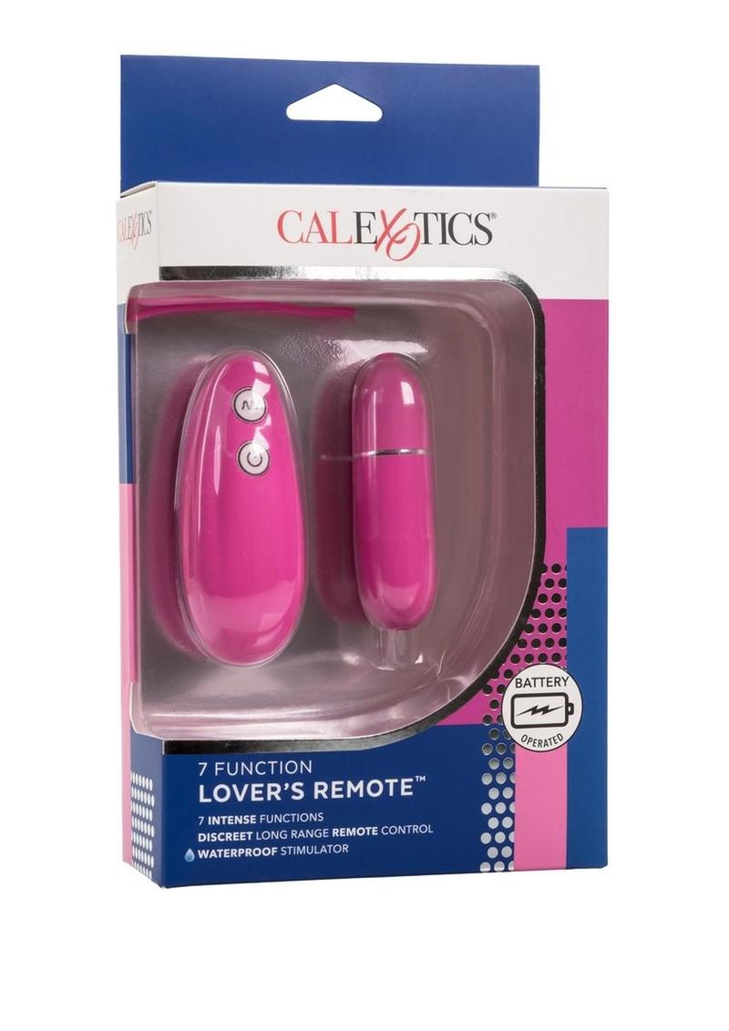 Lover's Bullet with Remote Control Vibrators – 7 Function