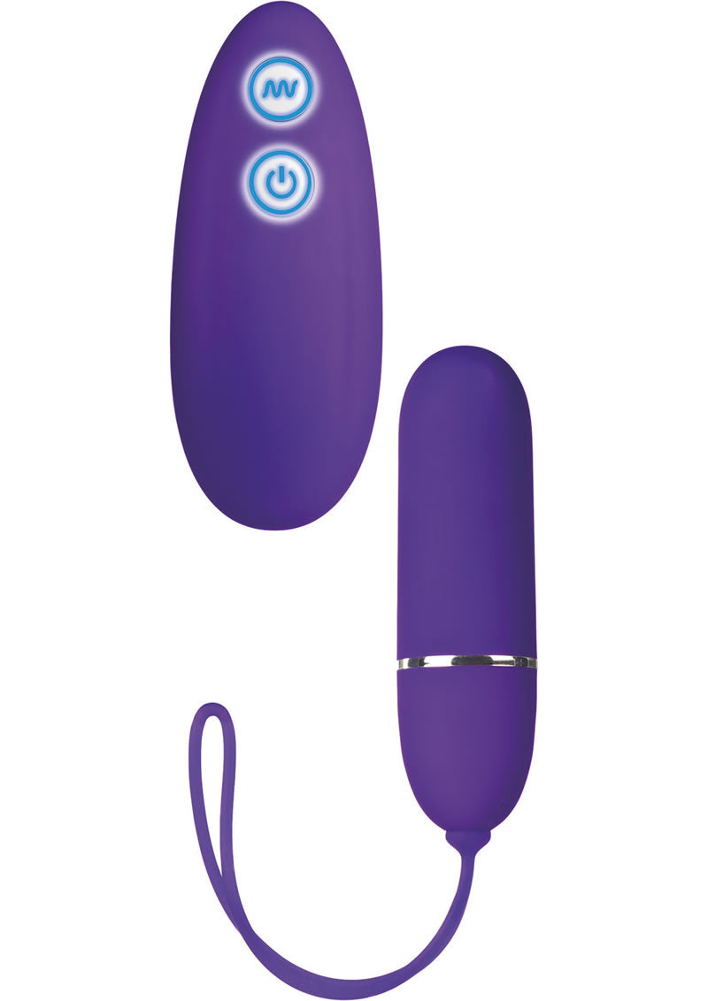 Lover's Bullet with Remote Control Vibrators – 7 Function