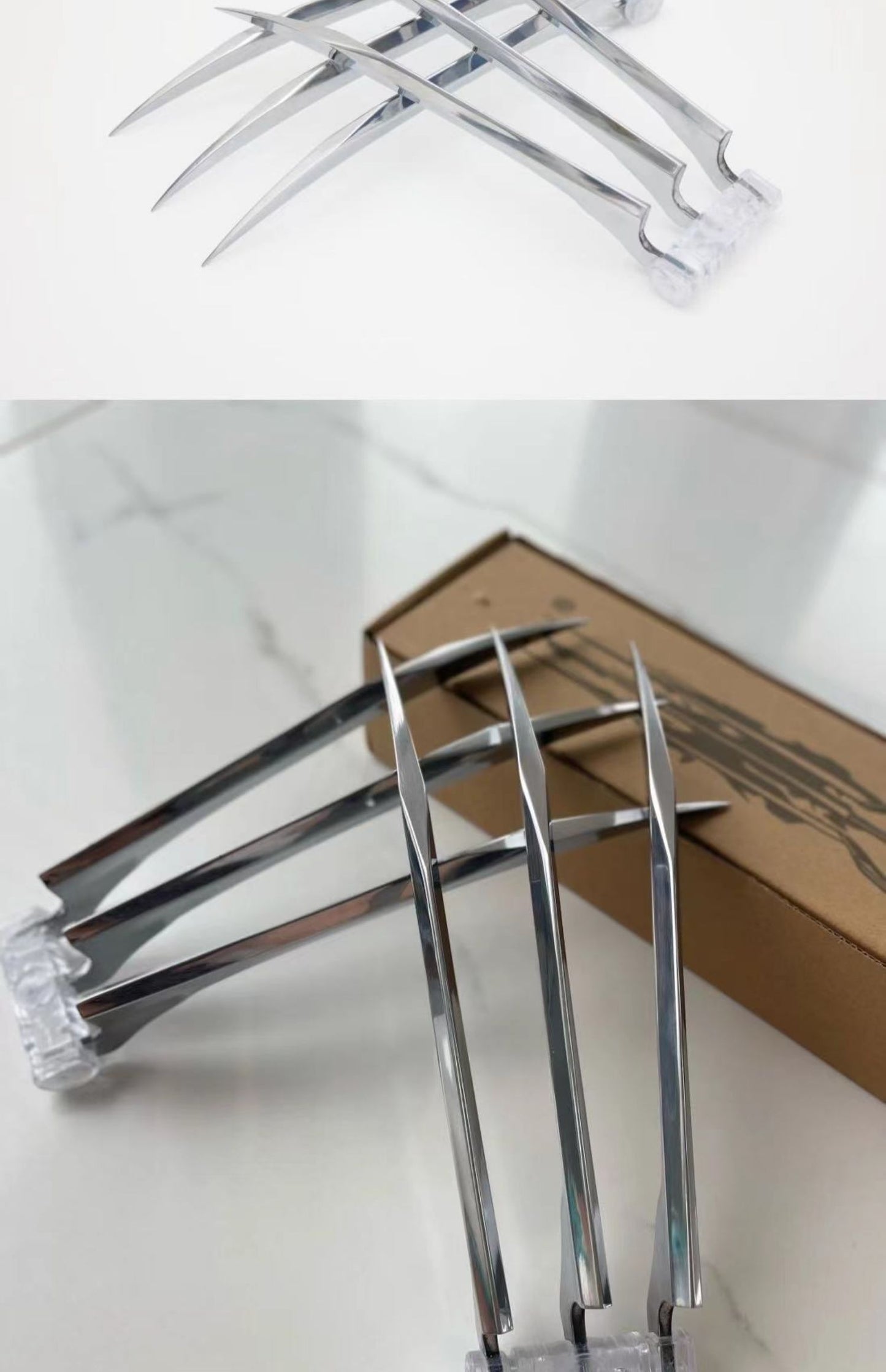 Cosplay wolverine Props Aluminum War Claw
