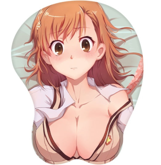 Abstinence Series Mouse Pad 3D Chest Anime