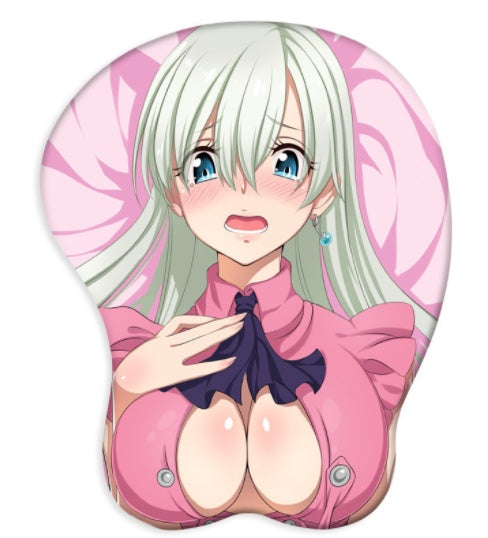 Abstinence Series Mouse Pad 3D Chest Anime