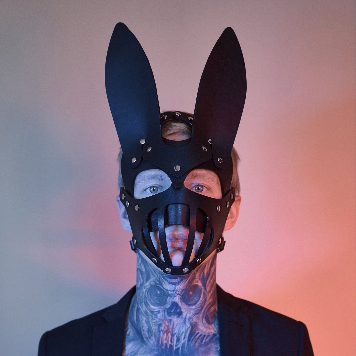 ASHBURN GRIP™ – Leather Rabbit Mask (Unisex Edition)