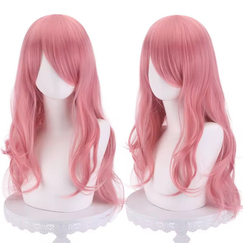 Wigs 65cm long natural wave colorful variety synthetic cosplay wig