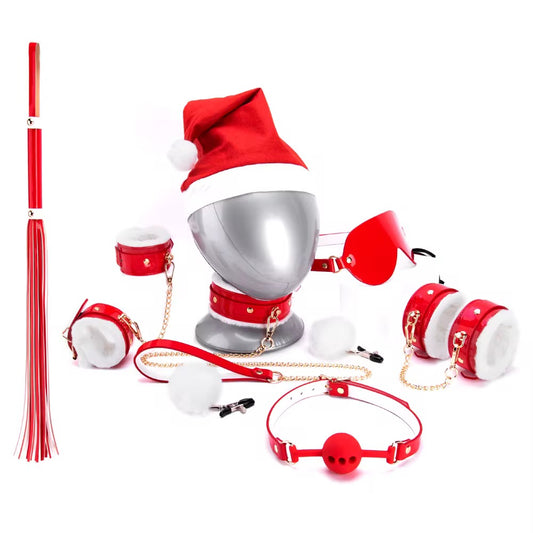 ASHBURN™ “SLEIGH ME” Christmas Collection – Limited Holiday Gift Set, gag and cuffs