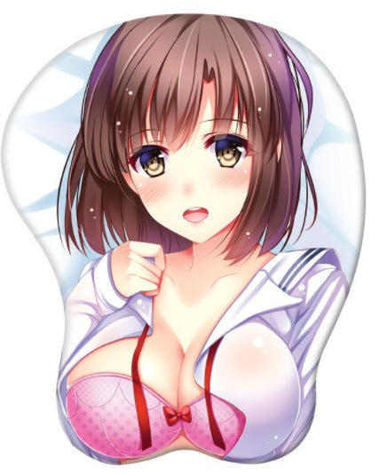 Abstinence Series Mouse Pad 3D Chest Anime