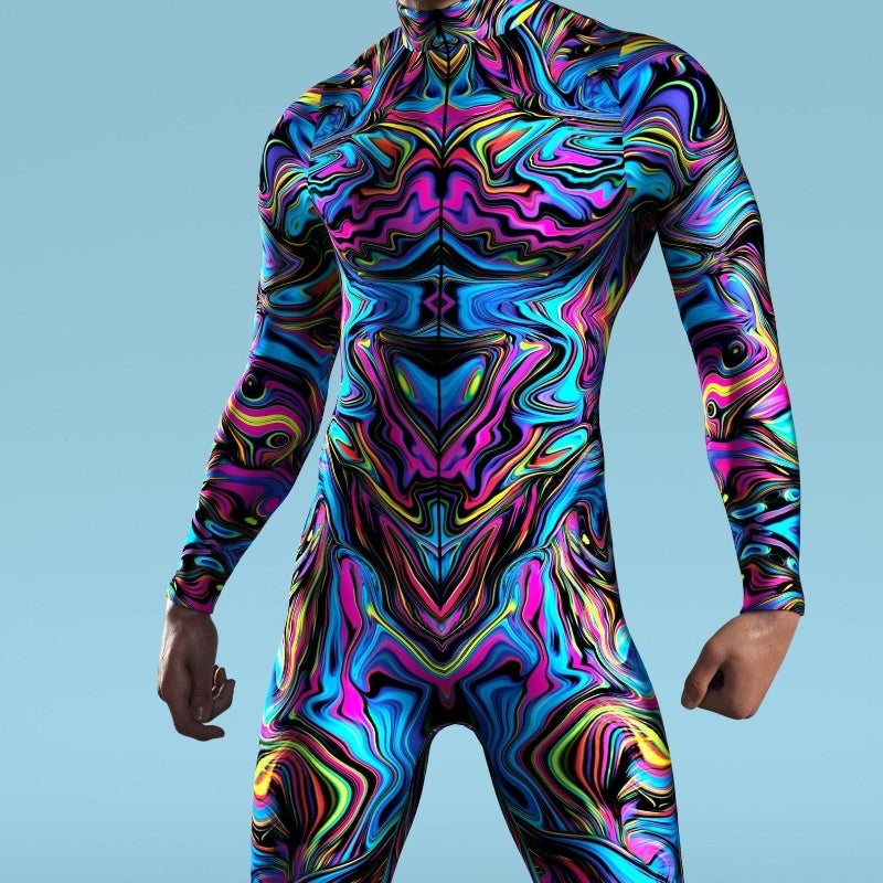 3D Digital Printed Cosplay One-piece Costume