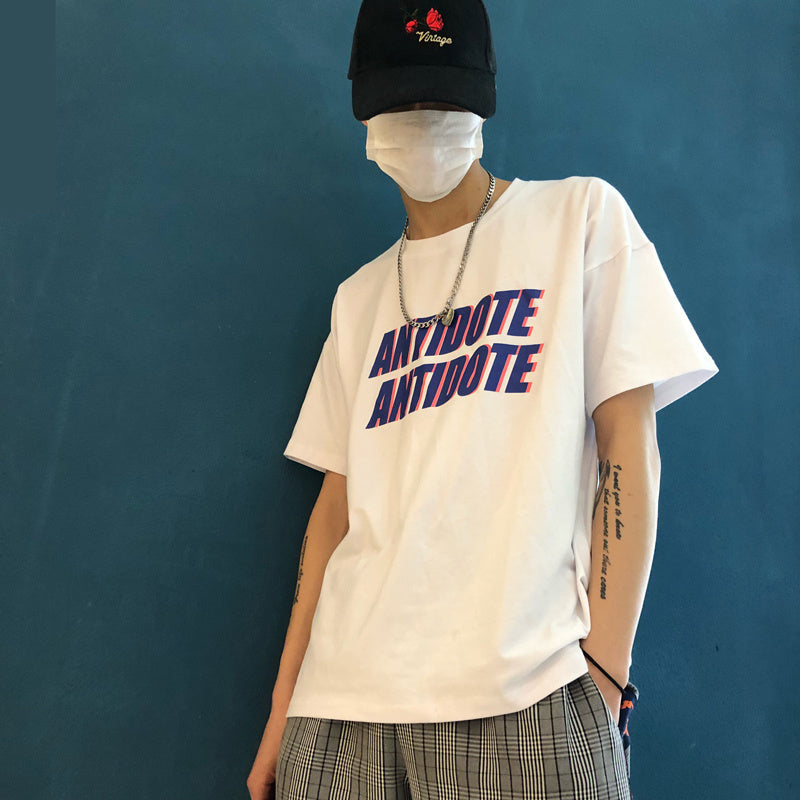 ULZZANG Letter Tee – “Harajuku BF Wind” Edition