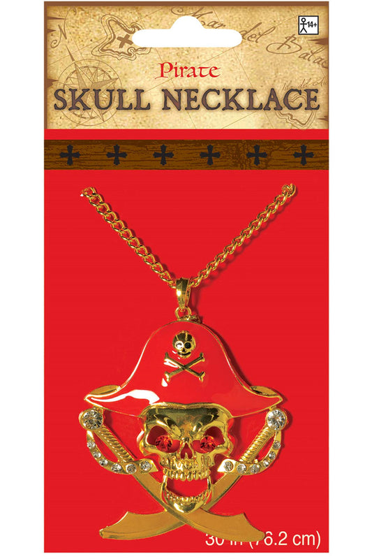 Pirate Skull Necklace