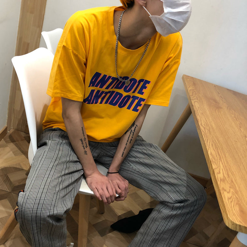ULZZANG Letter Tee – “Harajuku BF Wind” Edition