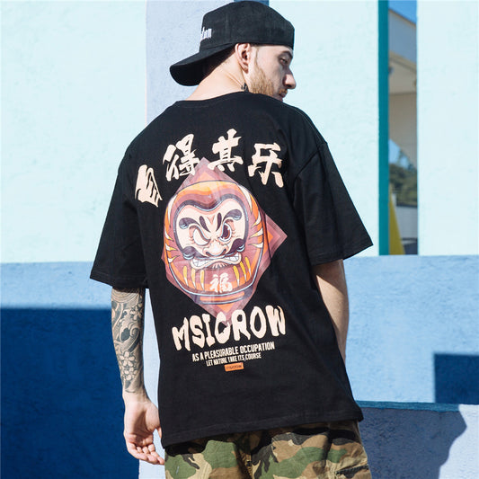 MSICROW Urban Ritual Tee – Daruma Discipline Edition