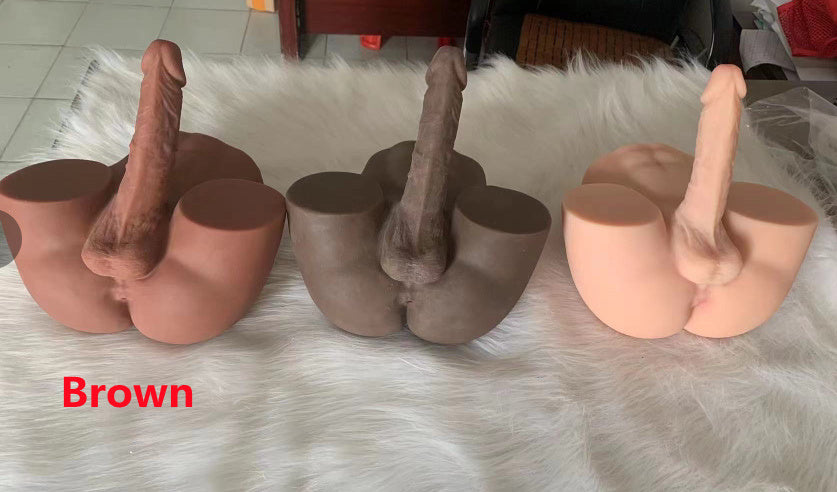 Men's Dual-use Airplane Bottle For Men And Women Reverse Mold Hip Silicone Doll