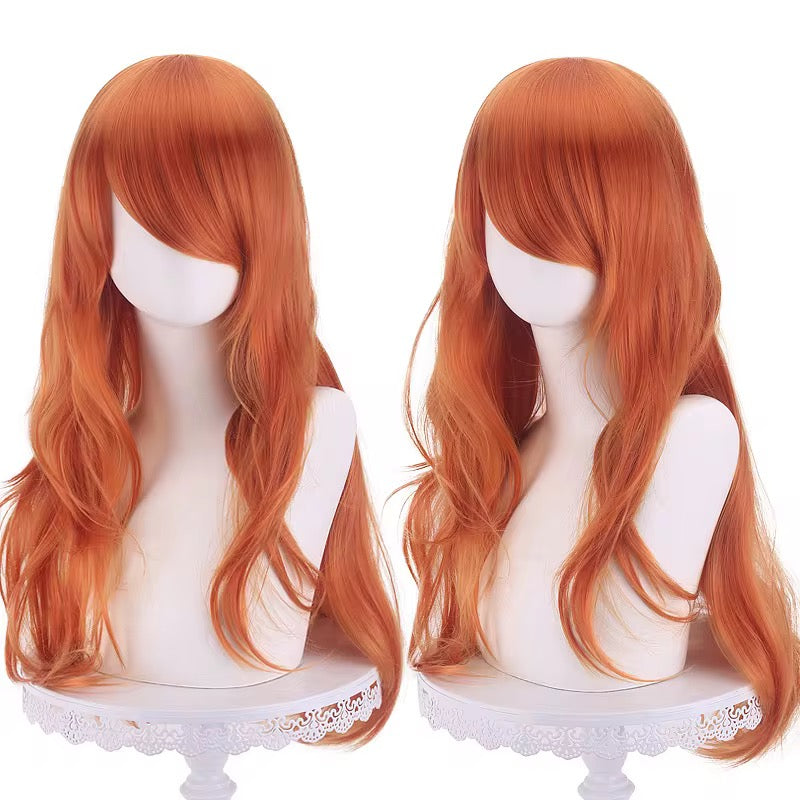 Wigs 65cm long natural wave colorful variety synthetic cosplay wig