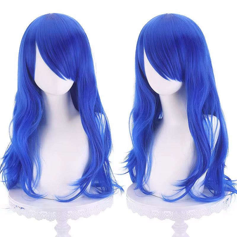 Wigs 65cm long natural wave colorful variety synthetic cosplay wig