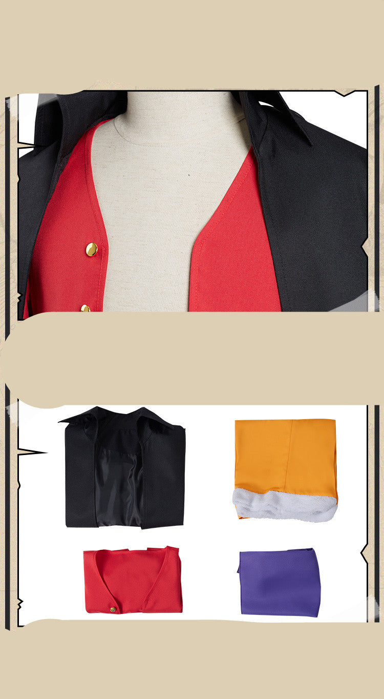 Bugged Out Ringmaster Set – Clown King Cosplay (Inspired by One Piece) Cos Kimono