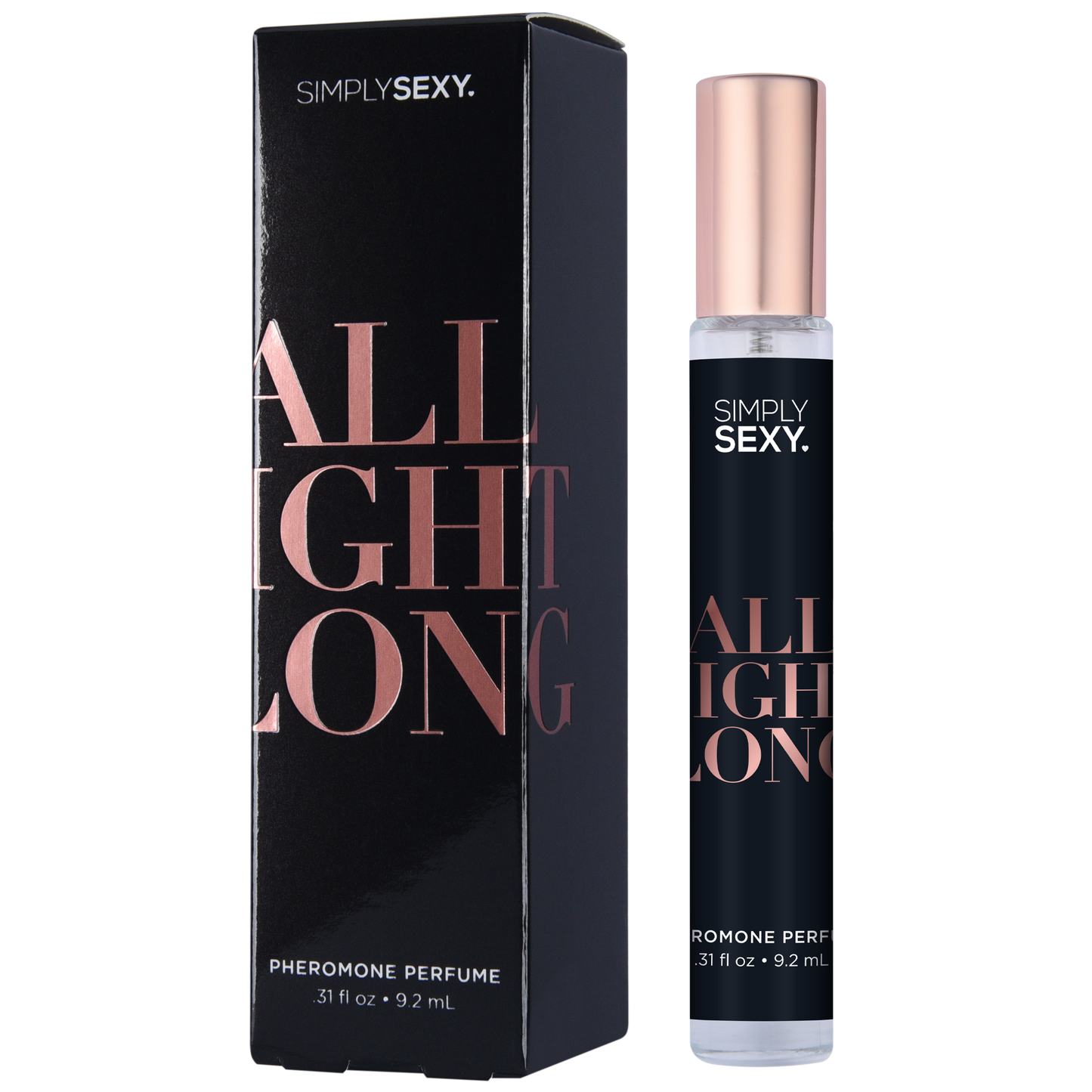 SIMPLY SEXY PHEROMONE PERFUME SPRAY - ALL NIGHT LONG - 0.31 floz | 9.2mL