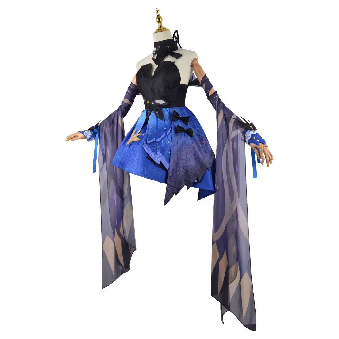 Genshin Impact Keqing Opulent Splendor Cosplay Costumes Game New Character Outfit and Wig Anime costume