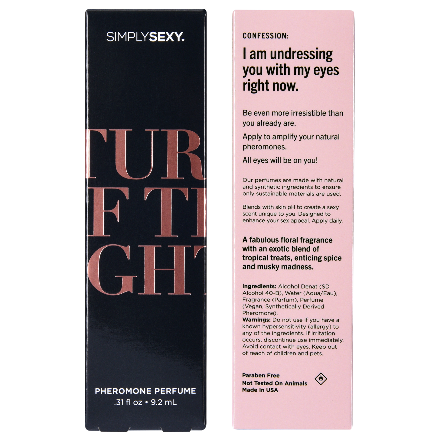 SIMPLY SEXY PHEROMONE PERFUME SPRAY - TURN OFF THE LIGHTS - 0.31 floz | 9.2mL