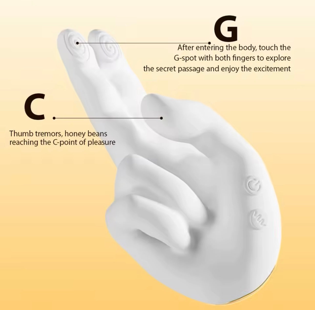 Warm Hand massager warmer with multi settings with moving fingers