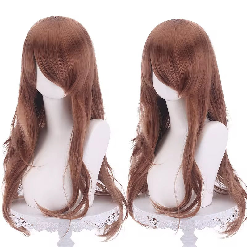 Wigs 65cm long natural wave colorful variety synthetic cosplay wig