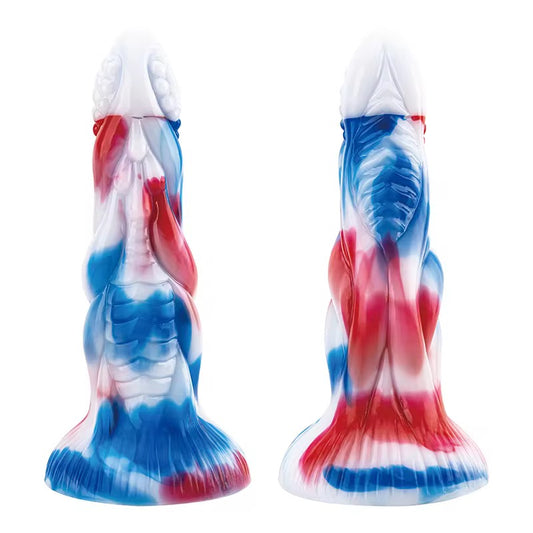 ASHBURN RED, WHITE & BLUE emotional support animal.