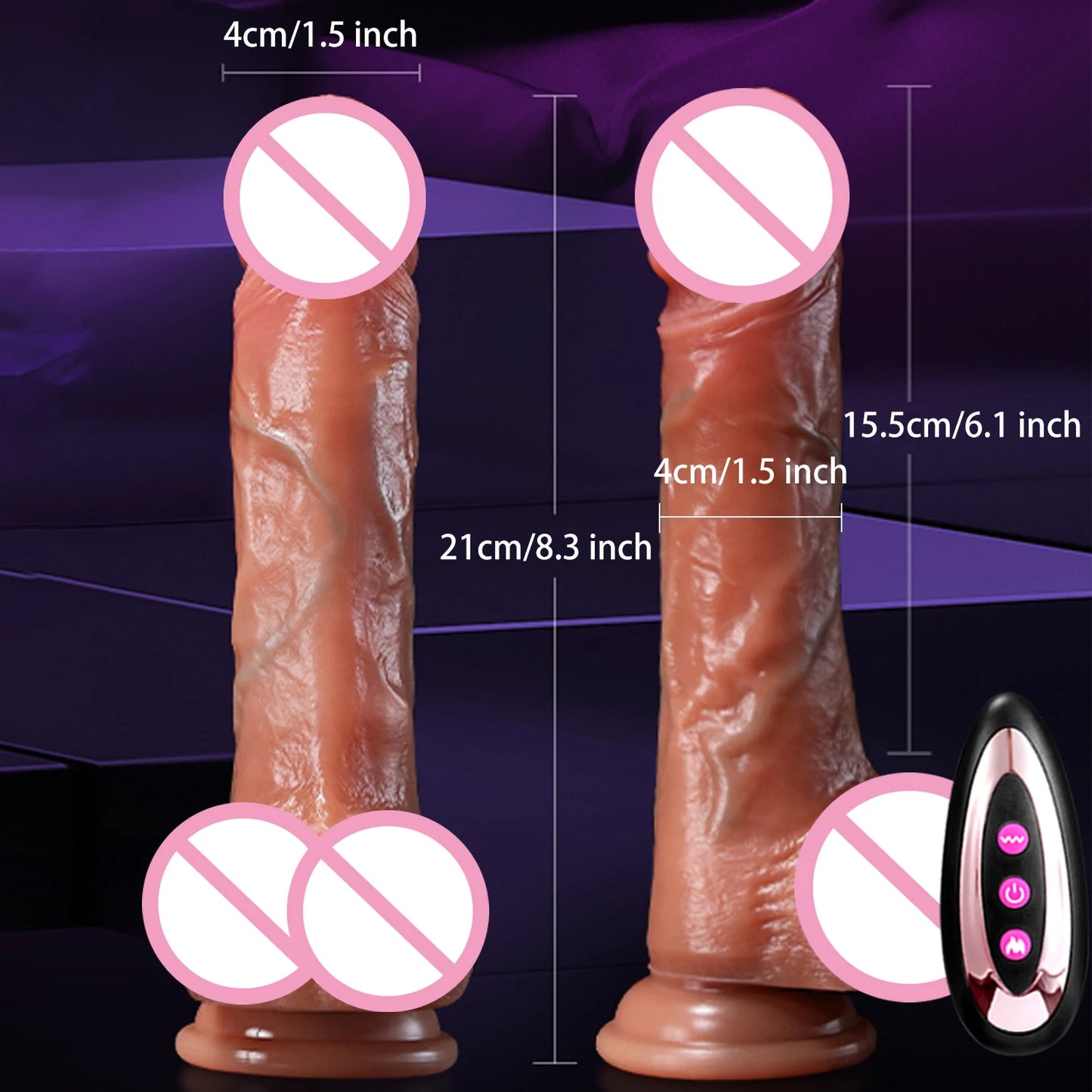 Realistic Dildos Vibration For Women Masturbation Sexy Adult Sex Toys Anal Plug Penetration Anal Thrusting Penis Dildo Vibrator