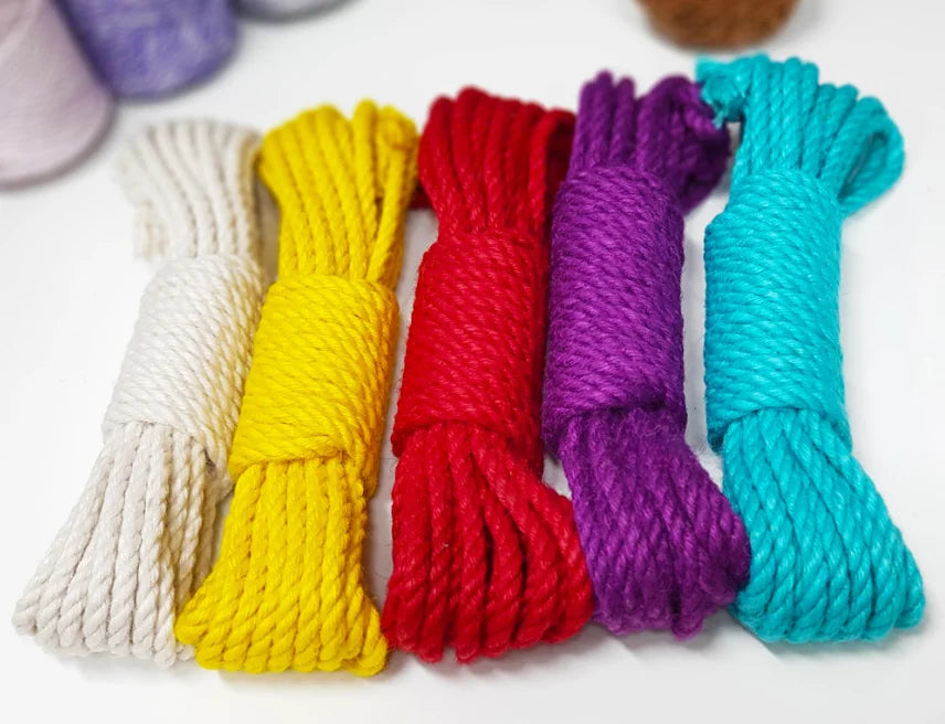 ASHBURNS 6.0MM Bondage Jute Rope Japanese Shibari Rope SM Play Rope high quality Jute yarn