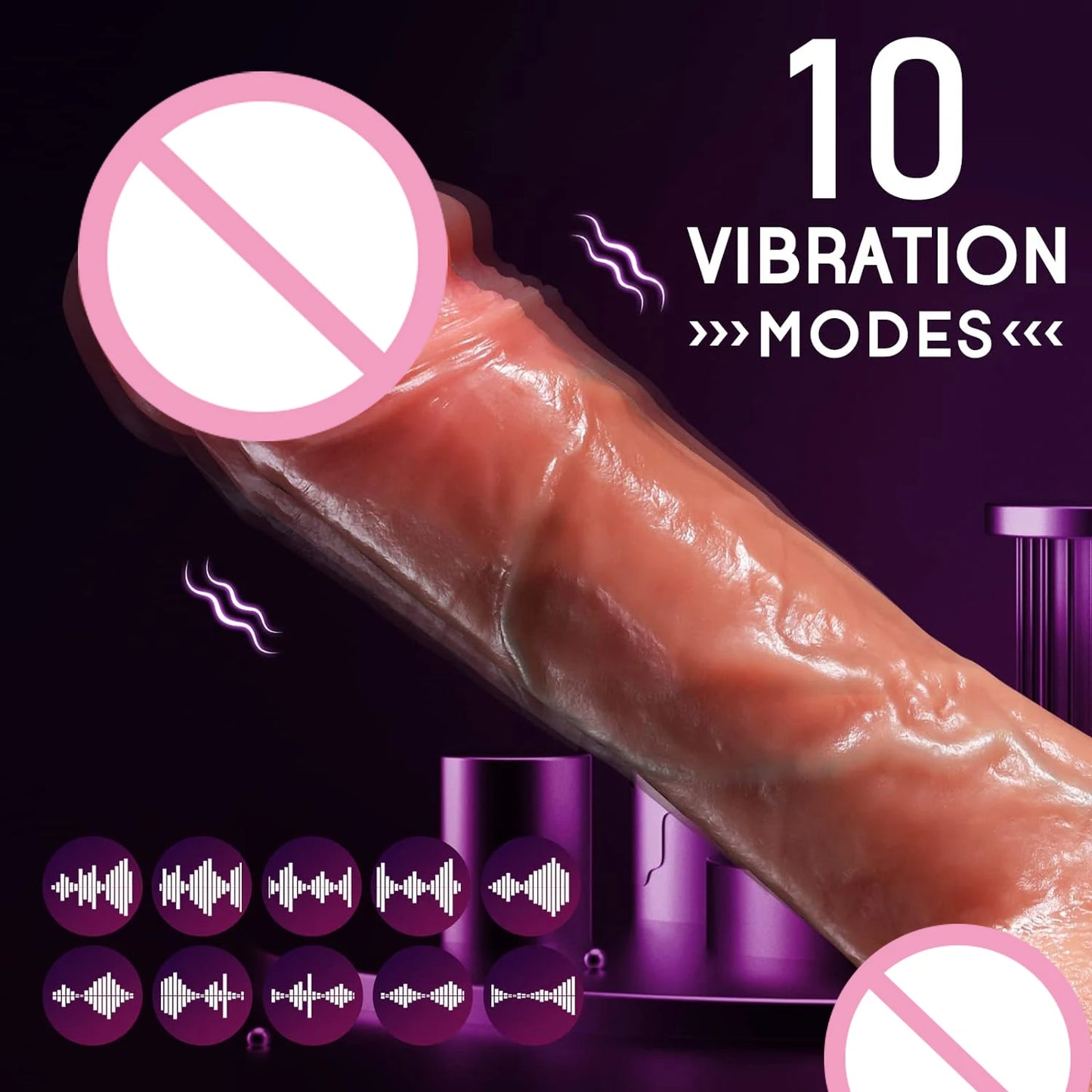 Realistic Dildos Vibration For Women Masturbation Sexy Adult Sex Toys Anal Plug Penetration Anal Thrusting Penis Dildo Vibrator
