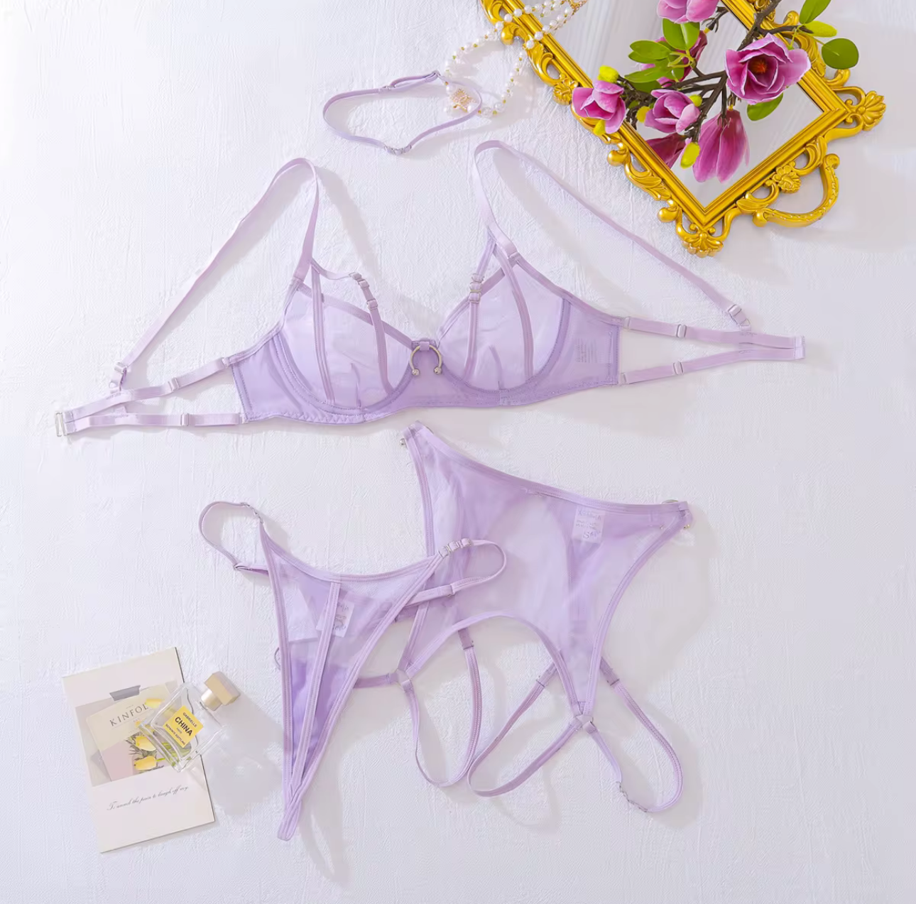 Twilight Snare – Lilac Restraint Set