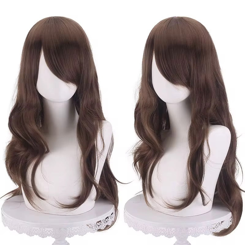 Wigs 65cm long natural wave colorful variety synthetic cosplay wig
