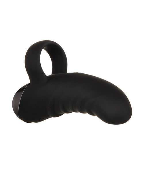 Evolved Small Vibrator | Hooked on You Small Vibrator | Black Curved Finger Vibrator | Best Vibrator for Women