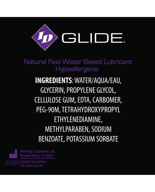 ID Glide Water Based Lubricant - 4.4 oz Flip Cap Bottle