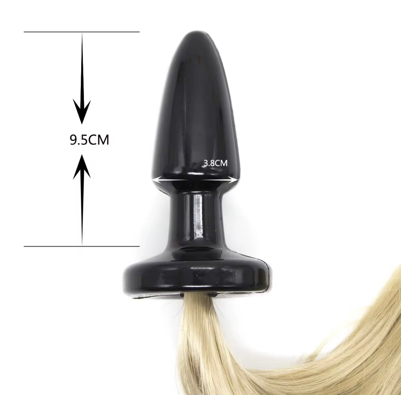 Silicone Pony Tail hair plug
