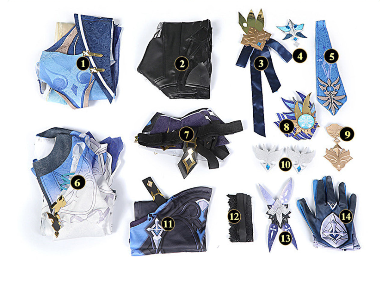 ASHBURN™ - Cosplay Keqing Miss Costume Game