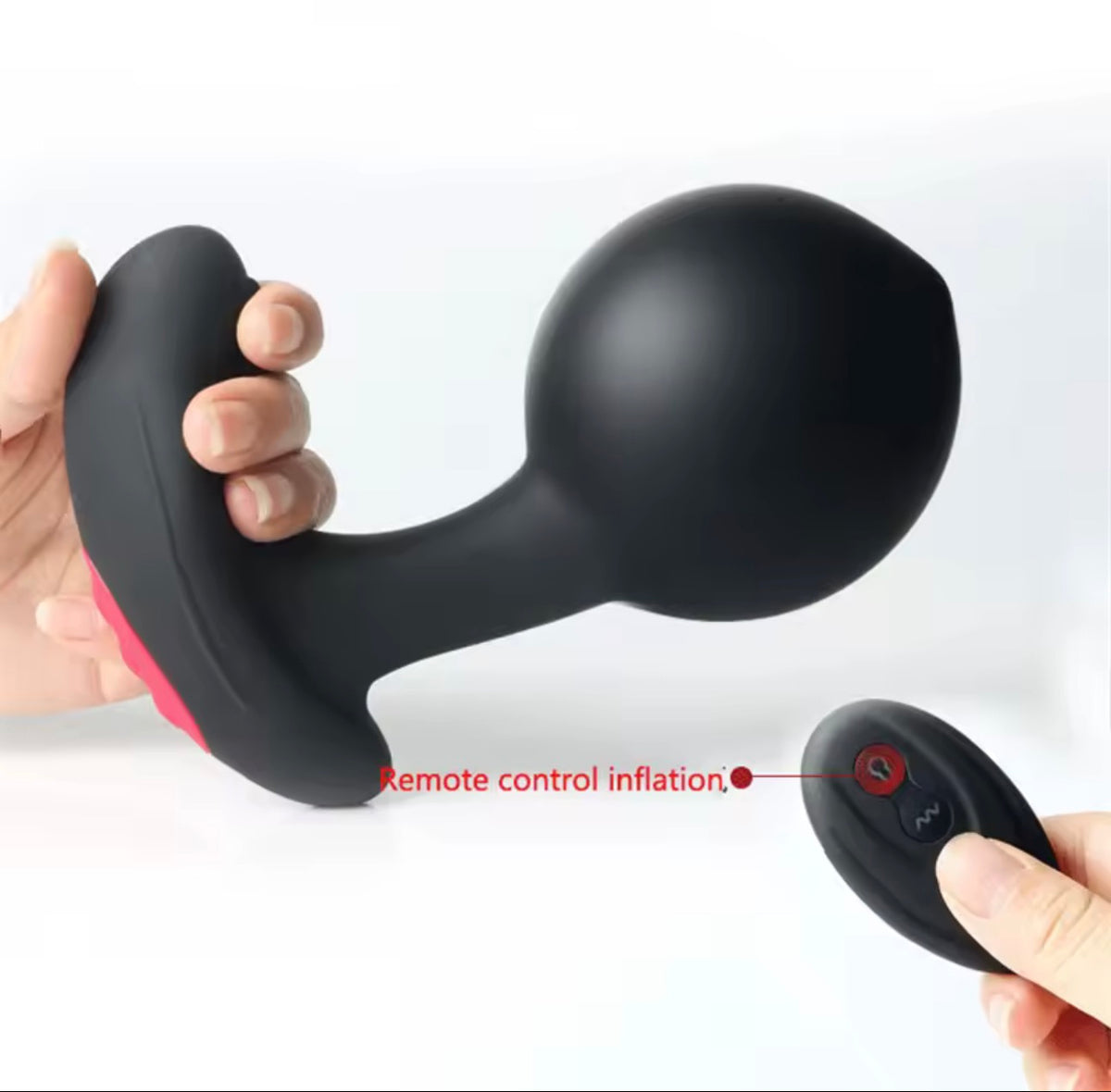 Inflatable Vibrating Plug
