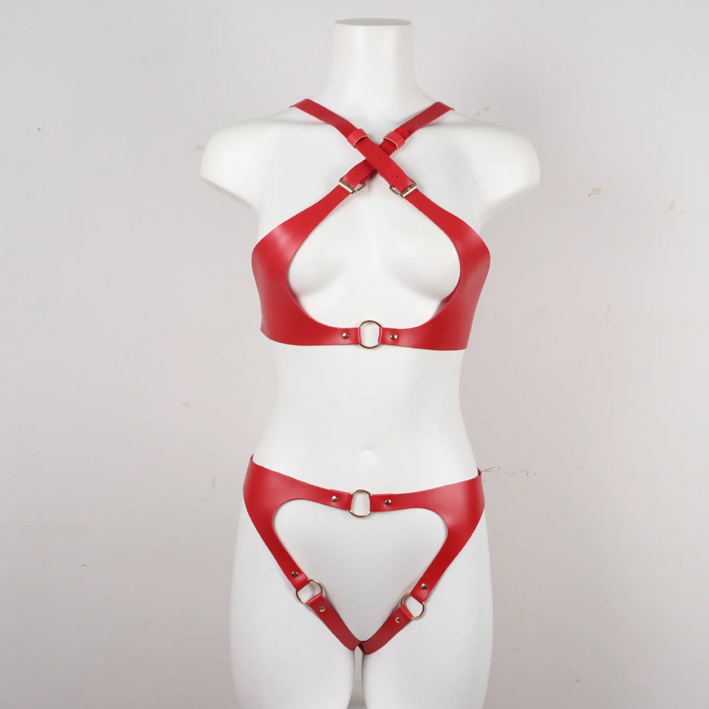 Sexy Lingerie Leather Sm Products Body Harness Adjustable Fashion Design Style Tight Sexy Lingerie