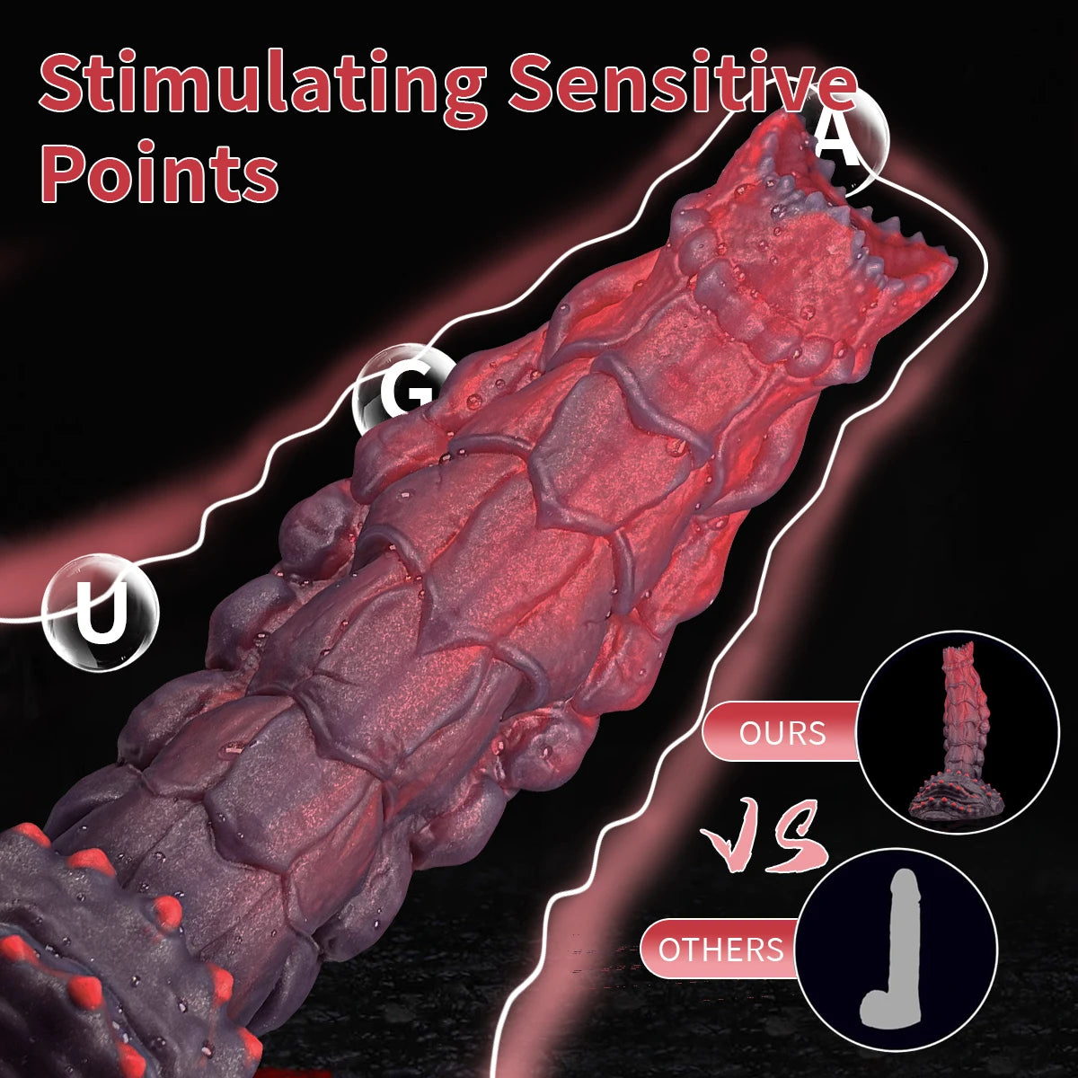 Large Monster Dildo with Suction Cups Monster alien Fantasy Dildos Anal Plug Sex Toy for Men Woman Butt Vaginal Training