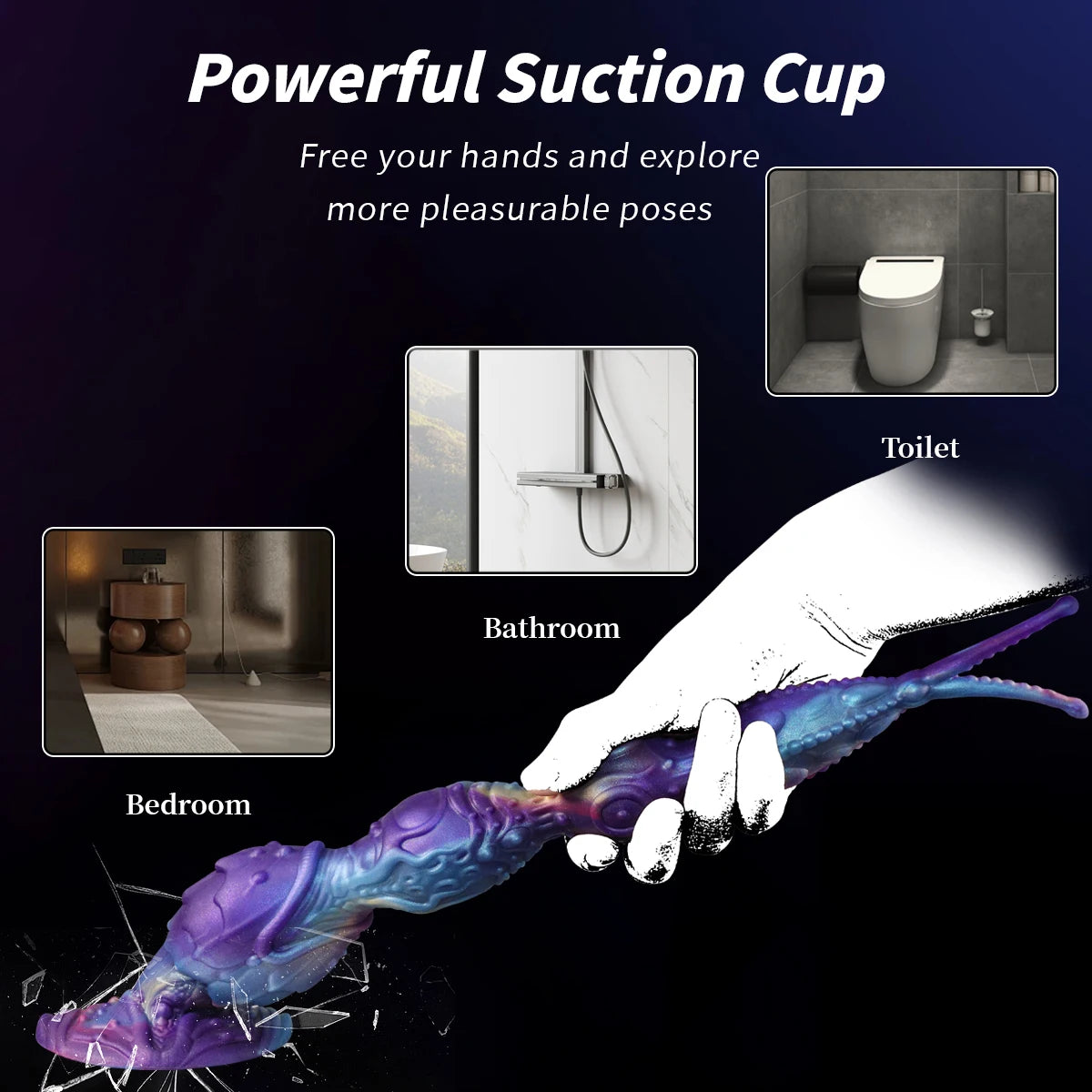 Long Anal Dildo Fantasy Monster alien Dildo Silicone Butt Plug Giant Penis G-Spot Stimulation Anal Sex Toys