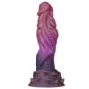 Realistic Silicone Anal Plug Alien Dildo Monster Fantasy Dragon Dildo with Suction Cup Luminous Penis Adult Sex Toys for Women