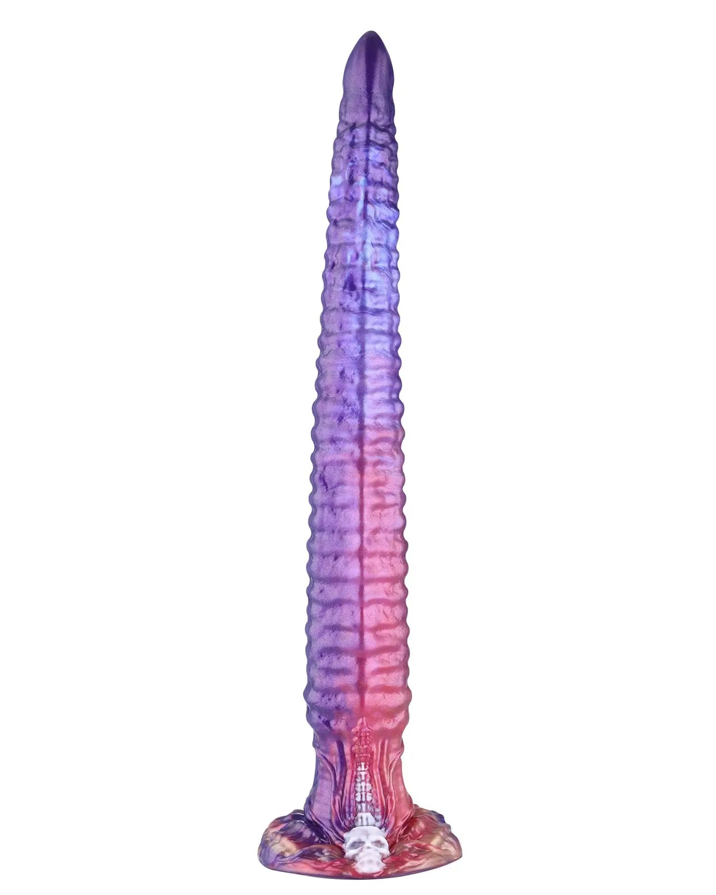 Super Long Monster alien Anal Dildo Fantasy Halloween Skeleton Dildo with Powerful Suction Cup Sex Toy for Men Women